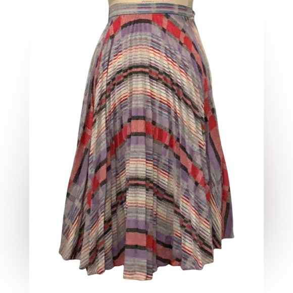 VINTAGE PLEATED SKIRT - Picture 5 of 8